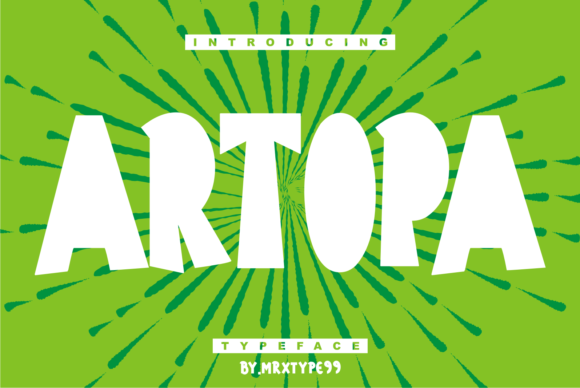Artopa: A Bold Display Font for Eye-Catching Designs
