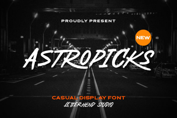 Astropicks Font for Modern Web Design