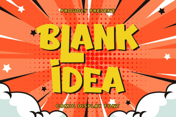 Blank Idea Font for Bold and Playful Branding