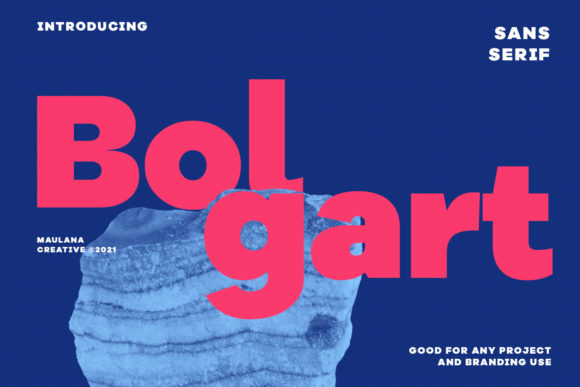 Bolgart Display Font for Web Design