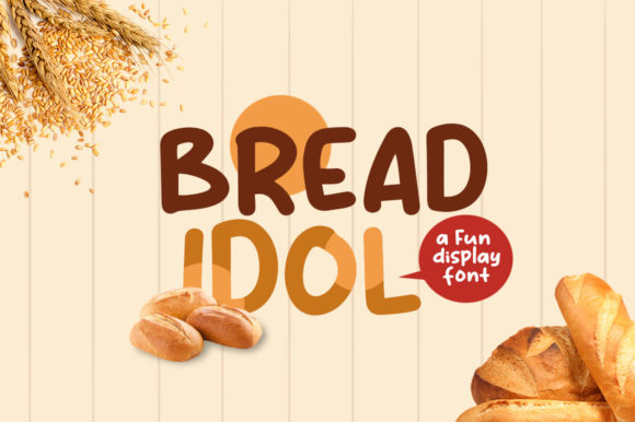 Bread Idol Font for Editorial Design and Creative Projects