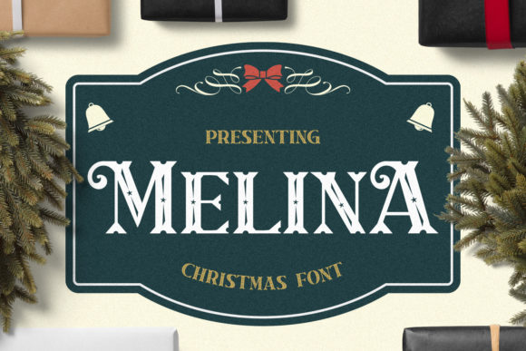 Bring Festive Charm to Your Creations with the Melina Font