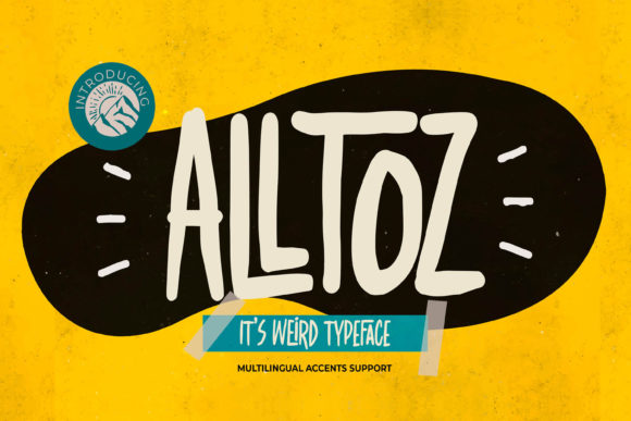Bring Your Web Design to Life with Alltoz Display Font