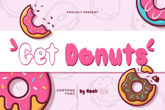 Get Donuts Font for Web Design
