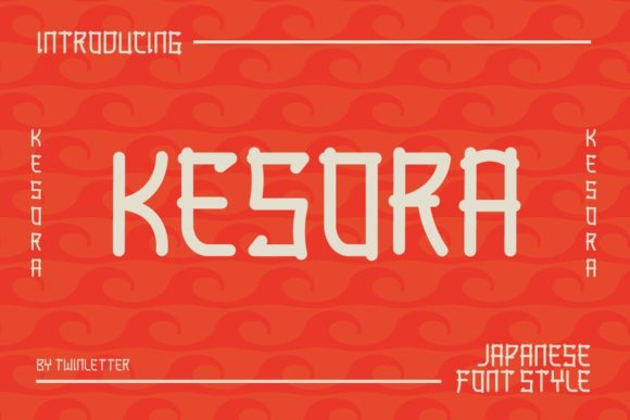 Kesora: A Unique Display Font for Editorial Design