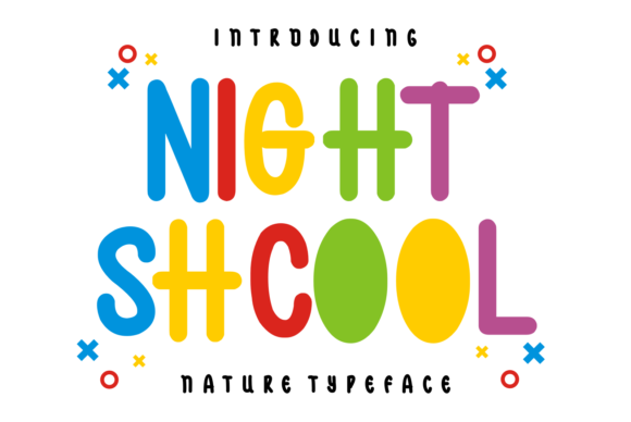 Night Shcool: A Stylish Font for Standout Branding