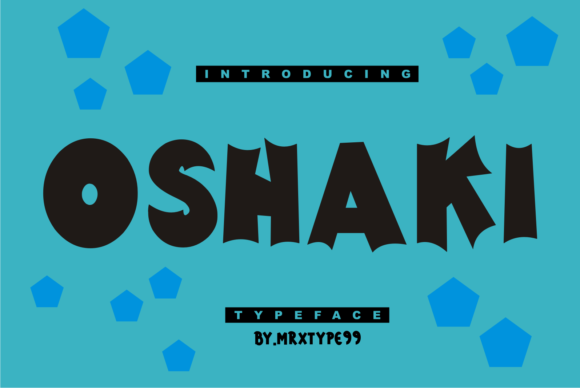 Oshaki Display Font Review