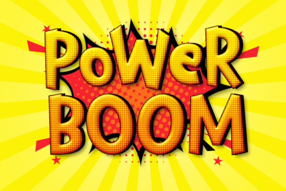 Power Boom Font for Bold Web Design