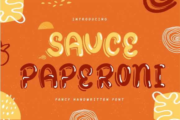 Sauce Paperoni: A Playful Display Font for Web Design