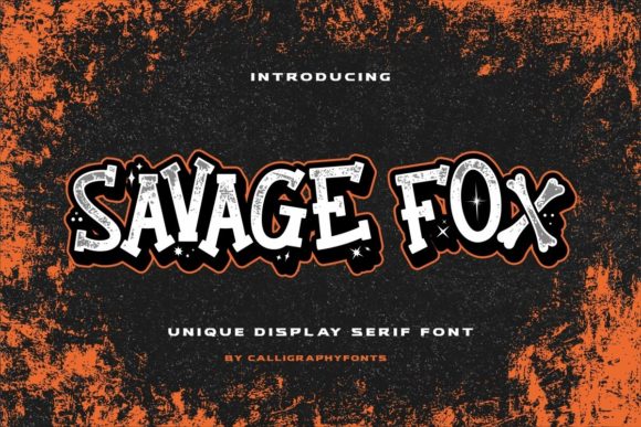 Savage Fox Font for Bold Digital Campaigns