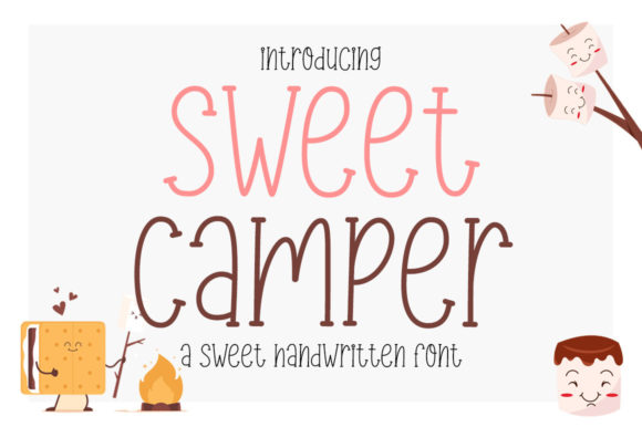 Sweet Camper Font for Handmade Creations