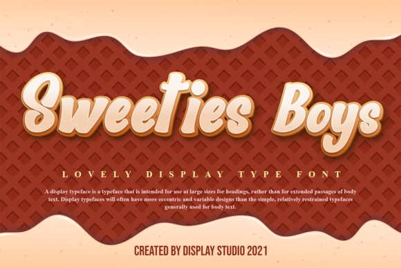 Sweeties Boys Font Review for Design Projects
