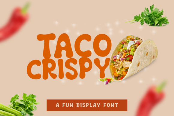 Taco Crispy Font for Professional Branding