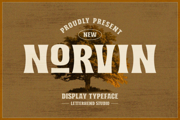 Testing Norvin: A Vintage Display Font for Modern Web Design