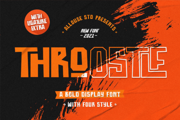 Throostle: A Display Font That Elevates Your Editorial Design