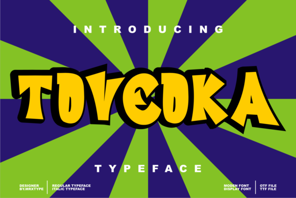 Toveoka: A Display Font for Bold Web Design