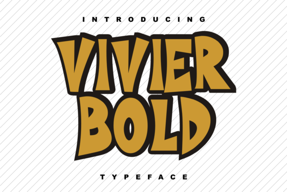 Vivier Bold: A Modern Display Font for Small Business Branding