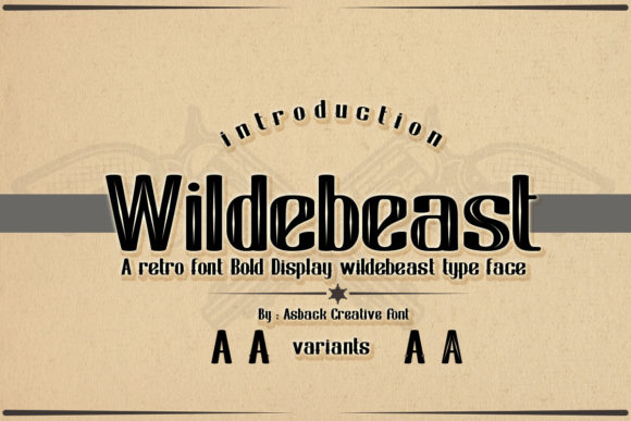 Wildebeast Font for Branding That Feels Timeless